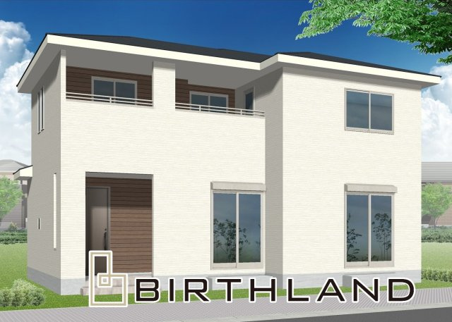 郡山市安積町日出山三丁目　全３棟の外観|１号棟　完成予想図