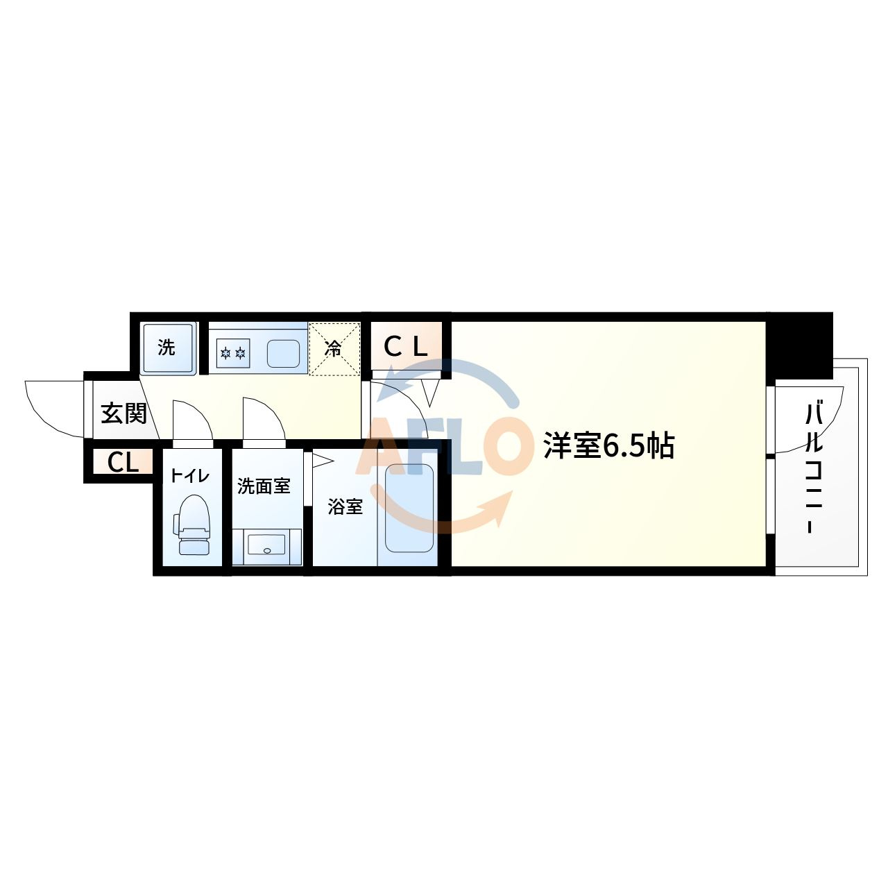 プレサンス四天王寺前夕陽ヶ丘　凛宮の間取り|プレサンス四天王寺前夕陽ヶ丘　凛宮　間取り