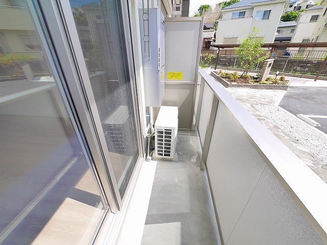 エアフォルクのバルコニー|陽当たり良好なバルコニーです