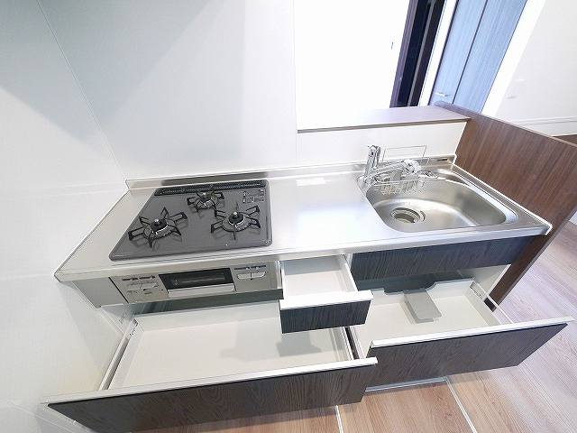 エアフォルクのキッチン|お料理しやすいキッチンです