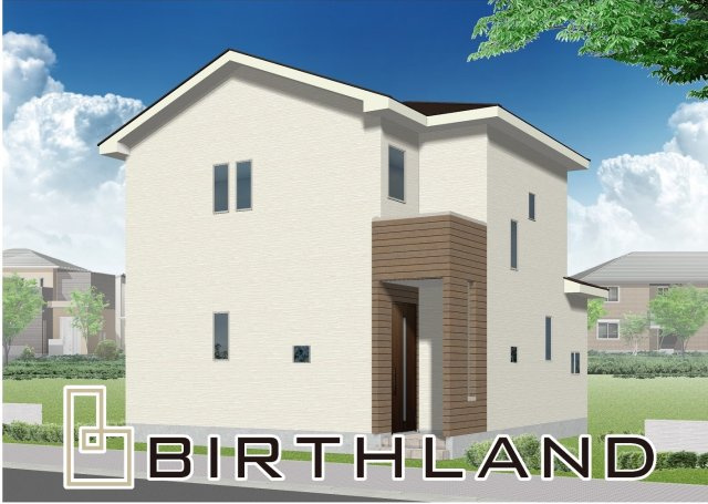 郡山市赤木町２期　全１棟の外観|完成予想図