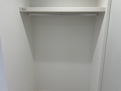 【収納】 | 山形市みはらしの丘建売住宅 | ハンガー収納でお洋服もシワなしです。