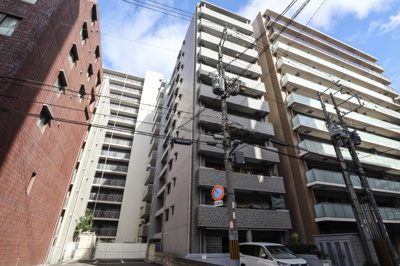 【外観】 | エスリード同心 | 大川が近く　散策やジョギング、春にはお花見などお楽しみ頂けます♪