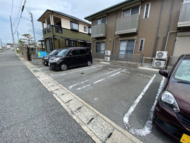 ディアコートの駐車場