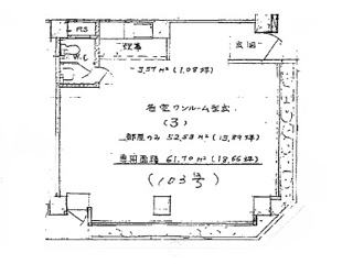 におの浜小堀マンションの区画図