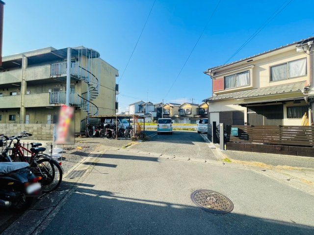 嵯峨野芝野町　建築条件付土地の前面道路含む現地写真|おうち探しに不安がない人はいません！住むにあたって気になる点などなんでもご相談下さい♪
