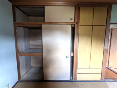 【収納】 | 中古一戸建　玉島道口　6DK | 2階和室収納