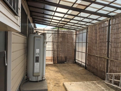 【その他】 | 中古一戸建　玉島道口　6DK | 外部ストックヤード。