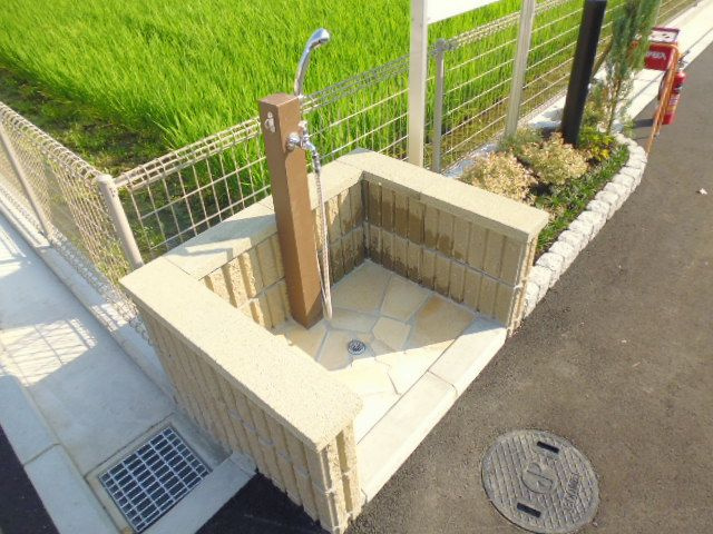 コンフォーティアのその他共用部分|ペット足洗い場