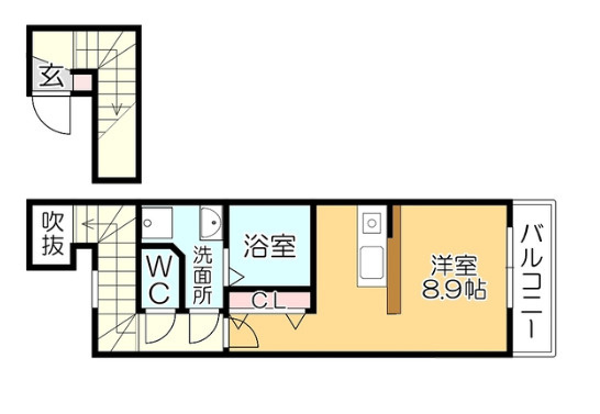 ボンシャンスMⅡの間取り
