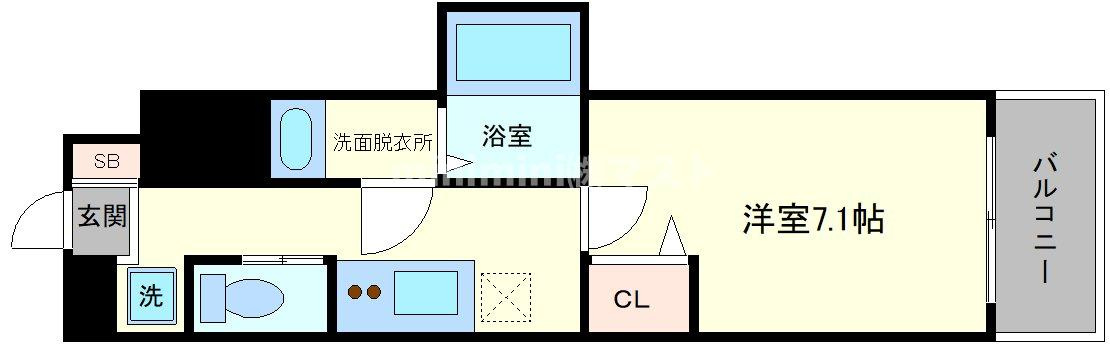 L-IDEA MINAMIHORIEの間取り