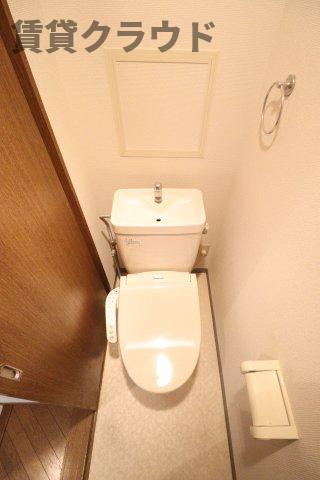 サンモール千葉寺のトイレ|コンパクトで使いやすいトイレです