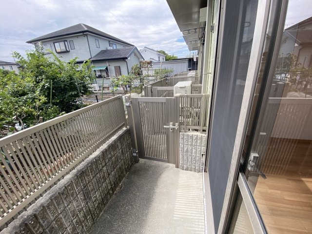 グリーンハイム鵤（管理）のバルコニー