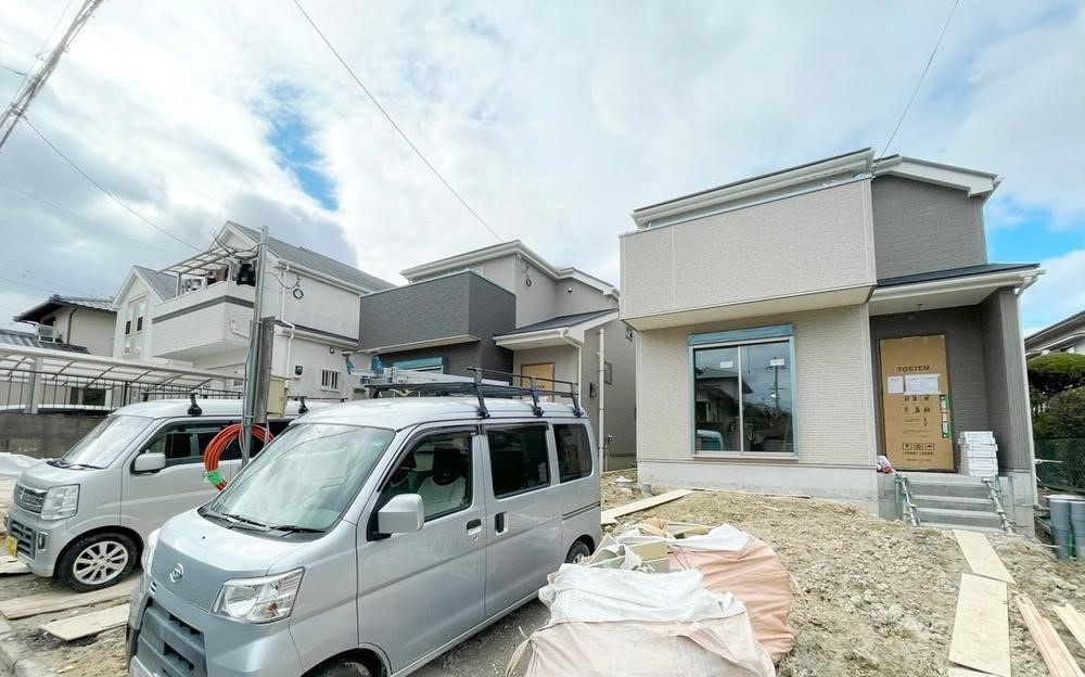 枚方市長尾台１丁目の新築一戸建の駐車場|駐車場です