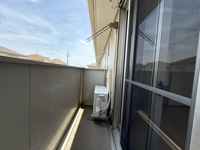 アバンセグリーンⅡのバルコニー