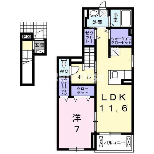 サンモリッツの間取り|間取図