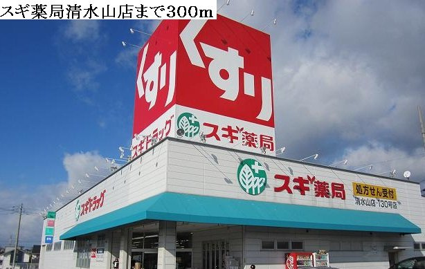 エントピアハイムの周辺|スギ薬局清水山店まで300m