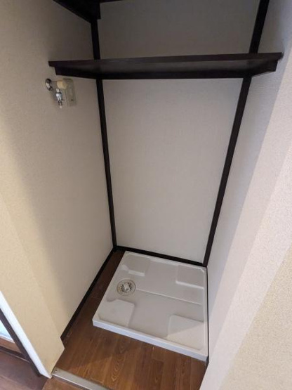 【洗面所】 | 新和荘 | 室内洗濯機置き場