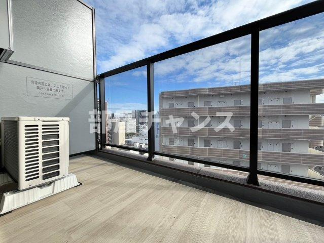 メイクス新栄のバルコニー