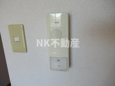 【セキュリティ】 | メゾン・クリサンテーム（若江岩田賃貸） | インターフォンです