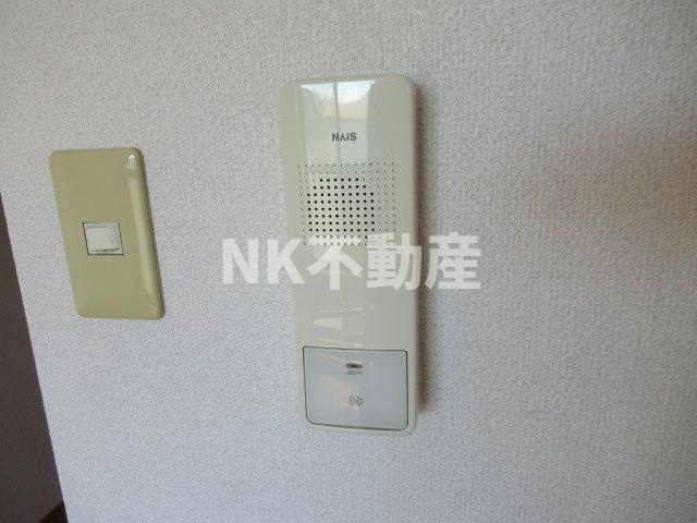 【セキュリティ】 | メゾン・クリサンテーム（若江岩田賃貸） | インターフォンです
