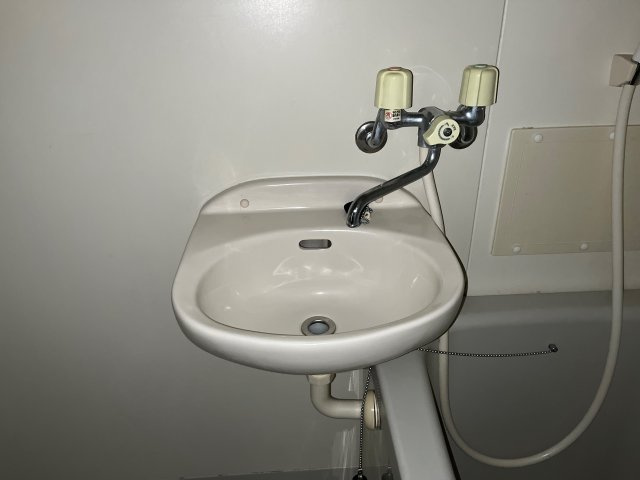 メゾンソレイユの洗面所
