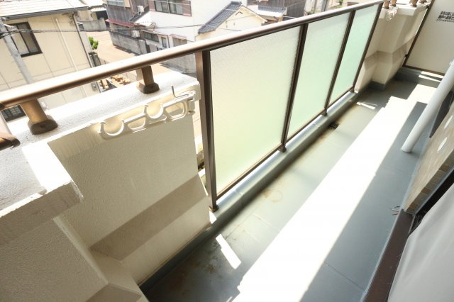 マッティーナ神戸壱番館のバルコニー