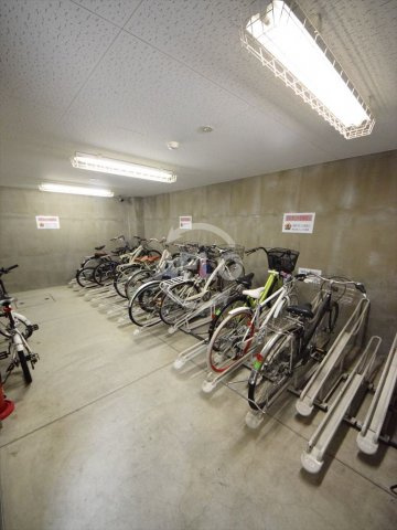 CITY SPIRE上町台のその他共用部分|CITY SPIRE上町台　駐輪場