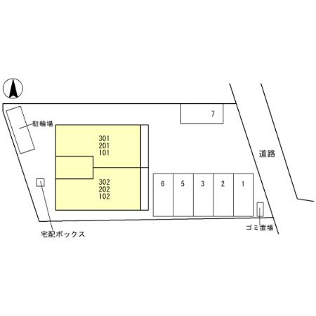 【区画図】 | ナピカⅡ