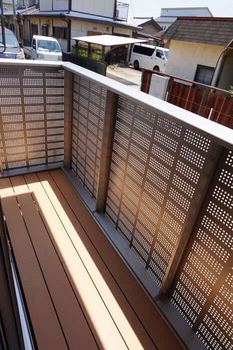 RESIDENCE高茶屋　Aのバルコニー