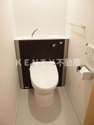 【トイレ】 | ヴァンソレイユ | 落ち着いた色調のトイレです