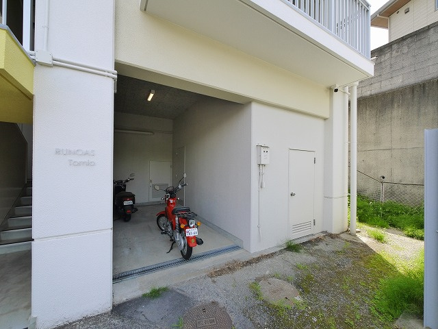 ルノアス富雄のその他共用部分|駐輪場です