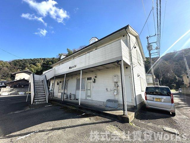 眉山ハイツの外観|おしゃれな外観です