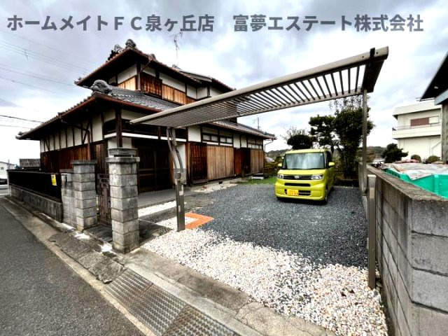 大庭寺戸建の駐車場