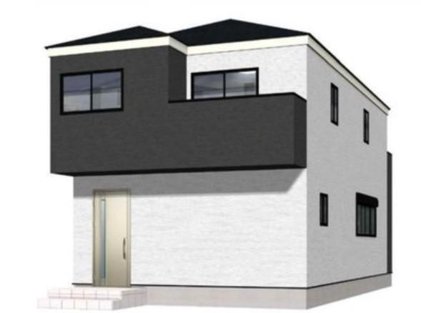 テラシエ　岡山市南区大福(第2)【仲介手数料無料】の外観パース