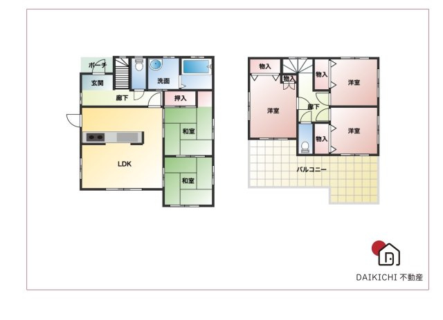 【間取り】 | 深谷市東方　中古戸建