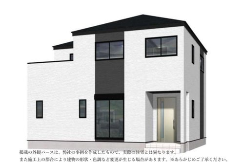 テラシエ　岡山市北区辛川市場【仲介手数料無料】の外観パース