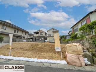 【前面道路含む現地写真】 | 城陽市寺田尼塚　D号地　売土地　建築条件付き