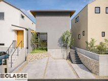 城陽市寺田尼塚　D号地　売土地　建築条件付きの画像