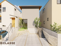 城陽市寺田尼塚　D号地　売土地　建築条件付きの画像