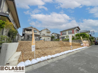 【前面道路含む現地写真】 | 城陽市寺田尼塚　C号地　売土地　建築条件無し