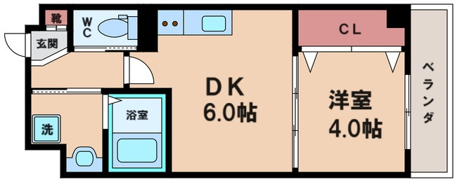 【間取り】 | テラ山之内Ⅰ