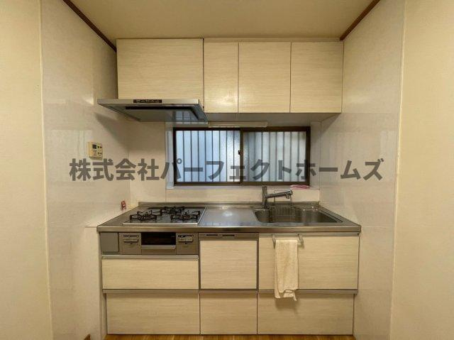 点野5丁目戸建 賃貸のキッチン|きれいなキッチンです