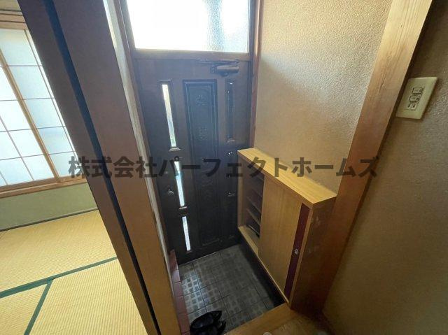 点野5丁目戸建 賃貸の玄関|落ち着いた玄関です