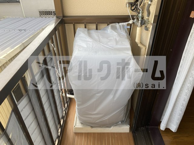 ウエストシャトー1のバルコニー