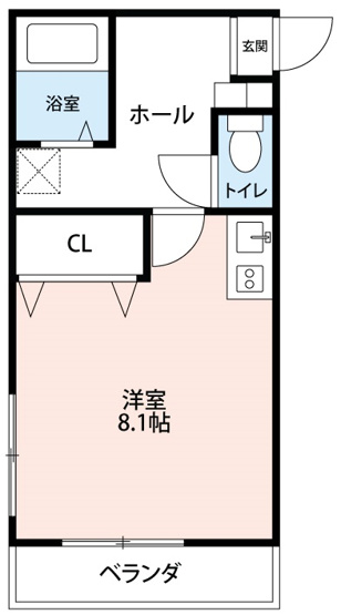 【間取り】 | メゾン石川Ｂ