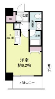 【間取り】 | クロスレジデンス大阪新町