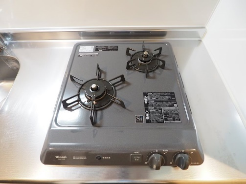 料理好きには嬉しい二口コンロ★