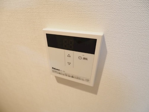 ボタン一つで楽々給湯★