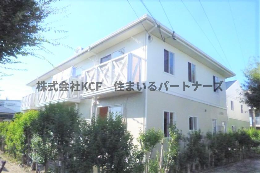 国分ガーデンハイツG棟の外観|外はこのようになっています